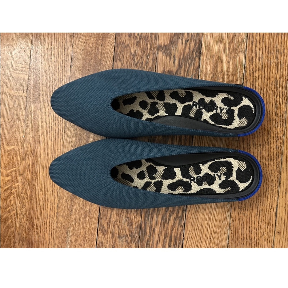 Women’s dark teal Rothy’s Loafers